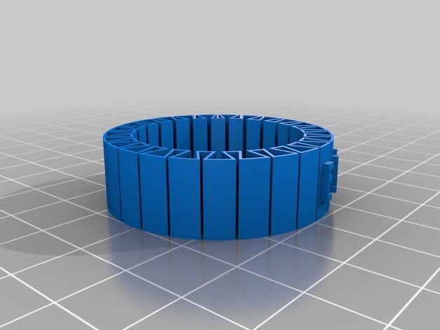 braccialetto elisa bilezik özelleştirilmiş 3D print model - Mito3D