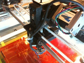 lme8luu adapter shapercube carriage 3d printer accessories reprap 3d print model - Mito3D