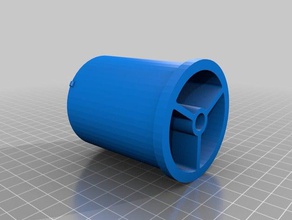 rigidbot pla spool holder 3d printer accessories 3d print model - Mito3D
