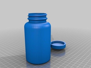 left 4 dead 2 pills bottle containers customized 3d print model - Mito3D