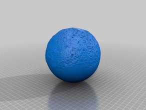 mercury globe 10x physics astronomy messenger 3d print model - Mito3D