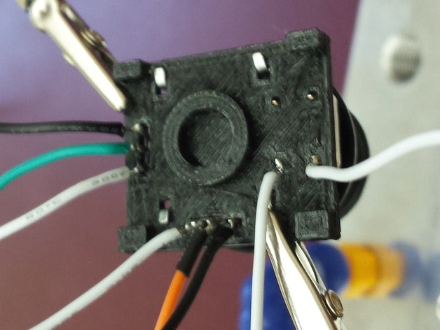 joystick support electronics arduino 3D print model - Mito3D