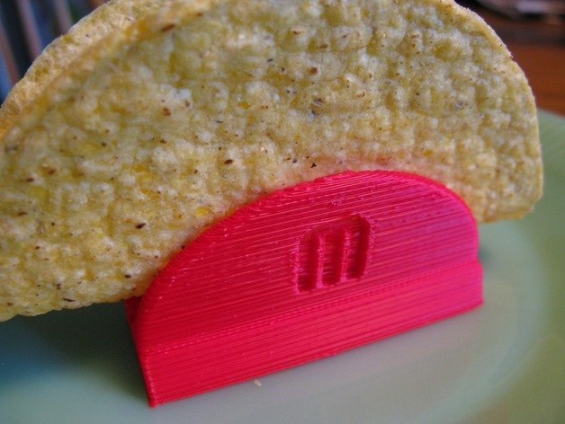 taco holder other 3d extruder household kitchen useful 3D print model - Mito3D