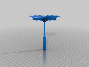 lego bat mace redux toys games batman weapon 3d print model - Mito3D