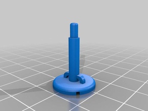 back mount button rat tools 3d print model - Mito3D