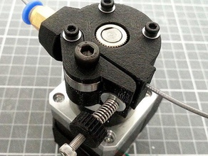 kossel mini 175mm extruder kai 3d printer extruders 10mm push fit connector 8mm 3d print model - Mito3D