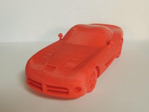 dodge viper araç otomobil araba spor 3d print model - Mito3D