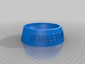 rumblestiltskin cat food bowl pets customized 3d print model - Mito3D