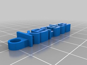 kerste Schlüsselbund - Organisation angepasst 3d print model - Mito3D