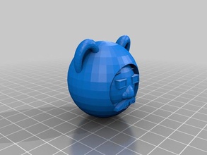 dorba nur den Kopf Skulpturen 3d print model - Mito3D