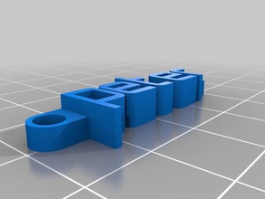 peter keychain organization customized 3d print model - Mito3D