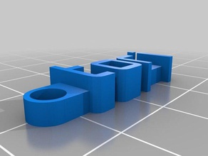 tori Schlüsselanhänger - Organisation angepasst 3d print model - Mito3D