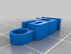 adi Schlüsselbund - Organisation angepasst 3d print model - Mito3D