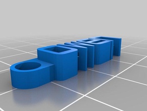 owen Schlüsselanhänger - Organisation angepasst 3d print model - Mito3D