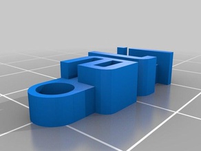 ali Schlüsselbund - Organisation angepasst 3d print model - Mito3D