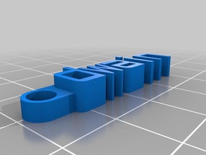 dwain Schlüsselbund - Organisation angepasst 3d print model - Mito3D
