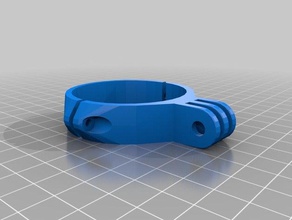 gopro 50mm bar clamp camera customized 3d print model - Mito3D
