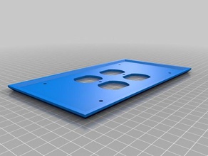 4gangbox Haushalt angepasst 3d print model - Mito3D