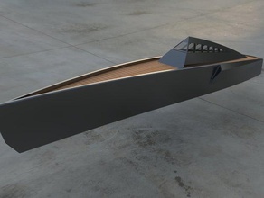 proteus concept de bateau véhicules 3d print model - Mito3D