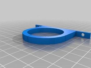 my customized parametric cable tamer organization 3d print model - Mito3D