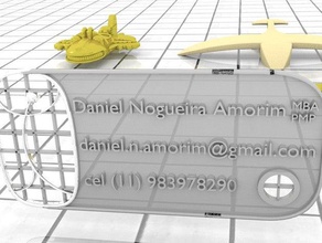 my business card 3d signs logos 3d print model - Mito3D