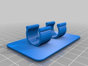 meine angepasste Runde clip Zeichen logos 3d print model - Mito3D