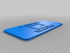 puede haz signos logotipos personalizado 3d print model - Mito3D