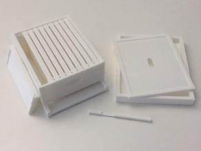 colmena langstroth modelo modelos la apicultura 3d print model - Mito3D
