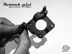 open source rostock mini 3d de l'impression 3dprint 3d print model - Mito3D