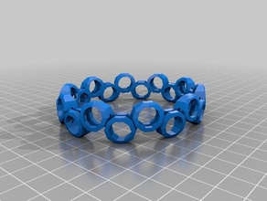 lauren pulseira pulseiras personalizado 3d print model - Mito3D