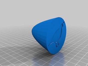 codorna cera carimbo a arte ferramentas 3d print model - Mito3D