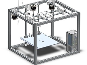 enclosure ramps raspberrypi 3d printer parts repraporg skimmy sparkcube 3d print model - Mito3D