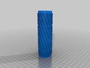munch roller 2d art customized 3d print model - Mito3D