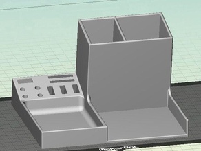 Schreibtisch-organizer office - Veranstalter Bleistift-Halter Stifthalter 3d print model - Mito3D