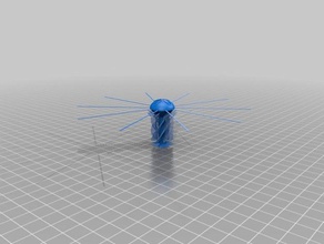 meine drooloop Qualle 2 Tiere angepasst 3d print model - Mito3D