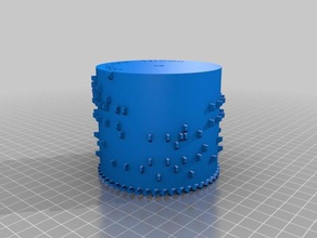 sherlock thème de la musique cylindre mécanique les jouets personnalisé 3d print model - Mito3D