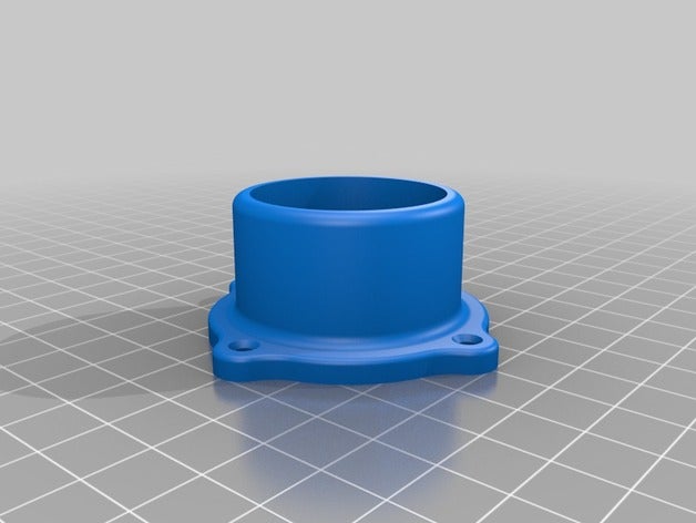 spool titular de 1 polegada pvc parede 3d a impressora os acessórios spoolholder 3D print model - Mito3D