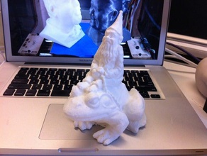 rana de equitación gnome exploraciones las réplicas makerbotdigitizer escáner 3d print model - Mito3D