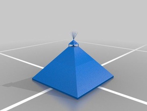 piramit binalar yapılar herşeyi gören göz illuminati Yeni Dünya Düzeni 3d print model - Mito3D