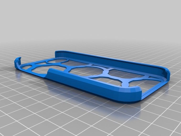 iphone 5 customized mobile 3D print model - Mito3D