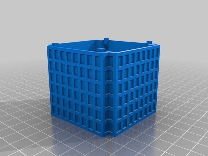 1 canada place mezzo gli edifici le strutture 3d mendel modello reprap 3D print model - Mito3D