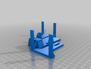 walking robot parts robotics 3d print model - Mito3D