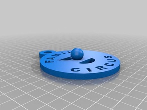 family circus keychains 3d print model - Mito3D