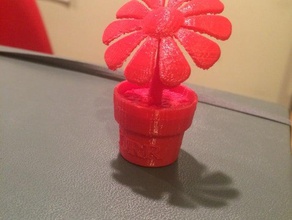 vaso de flores esculturas 3d print model - Mito3D