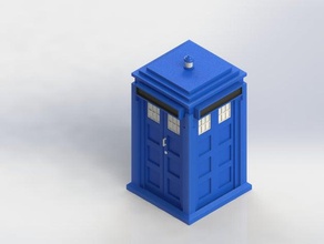 tardis 3d impressão médico drwho 3d print model - Mito3D