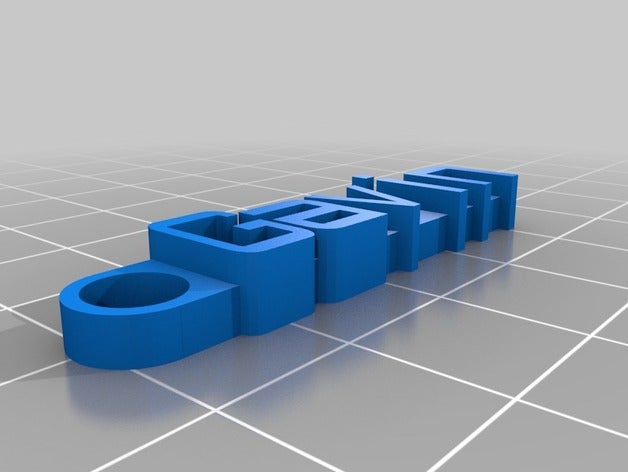 gavin trousseau de clés l'organisation personnalisé 3D print model - Mito3D