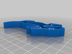 danny teckel cortador de galletas 3d impresión 3d print model - Mito3D