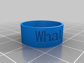 up rings customized 3d print model - Mito3D