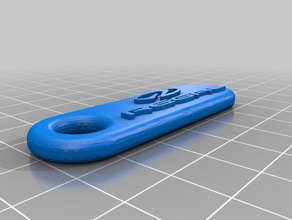 regal Boot Schlüsselanhänger 3d print model - Mito3D