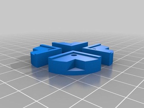 il mio personalizzate lettino riscaldato vetro clip 20x20mm standard focolaio 3d la stampante accessori 3d print model - Mito3D